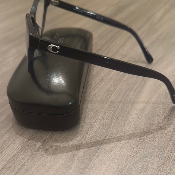 Coach Black Eyeglasses with Case - Picture 4 of 12